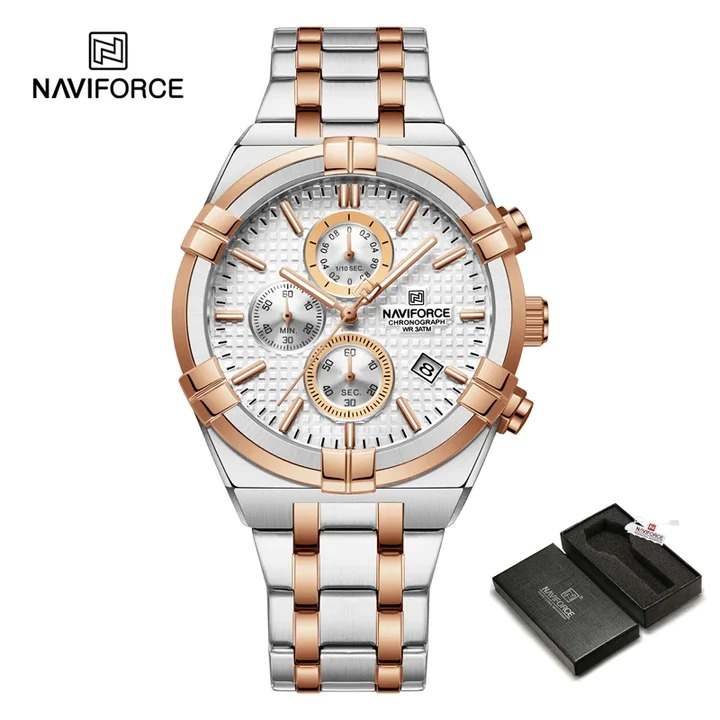 NAVIFORCE NF8042 Gold White