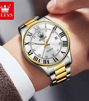 OLEVS 2911 NEW Silver Gold White