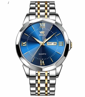 Delux 123 New Silver gold blue