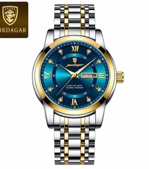 Poedagar 936 New silver gold blue