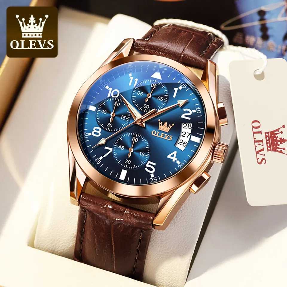 OLEVS 2878 Coffee Rose Blue