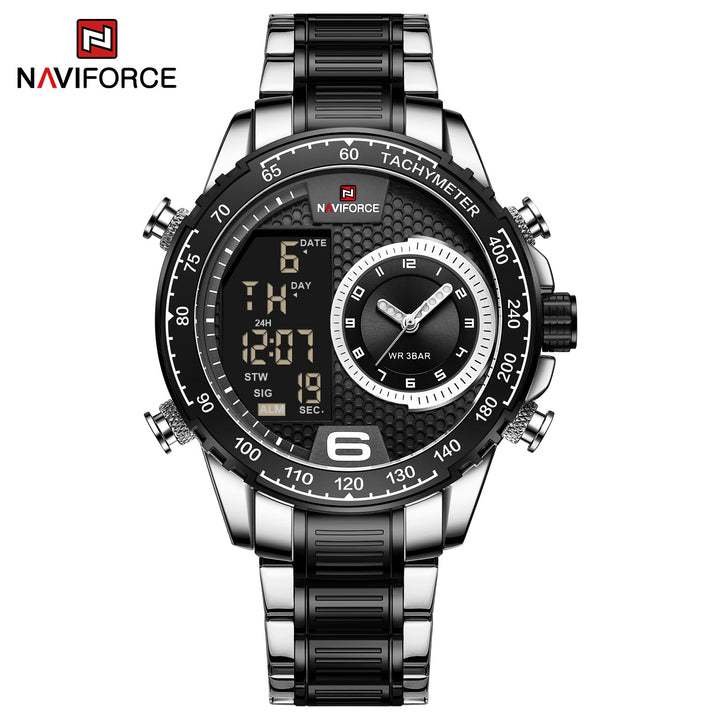 NAVIFORCE NF9199 Silver Black