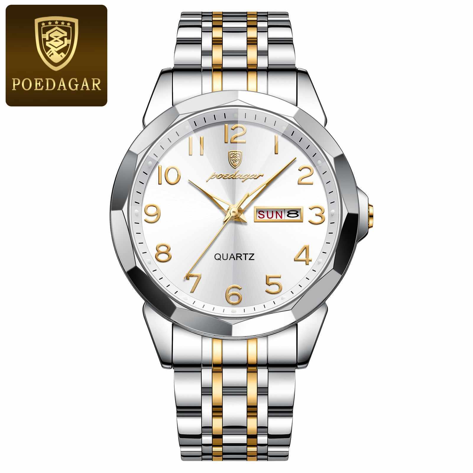 POEDAGAR 852 Silver Gold White