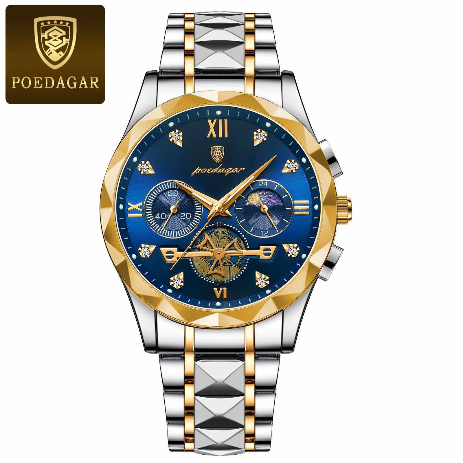 POEDAGAR 996 Silver Gold Blue