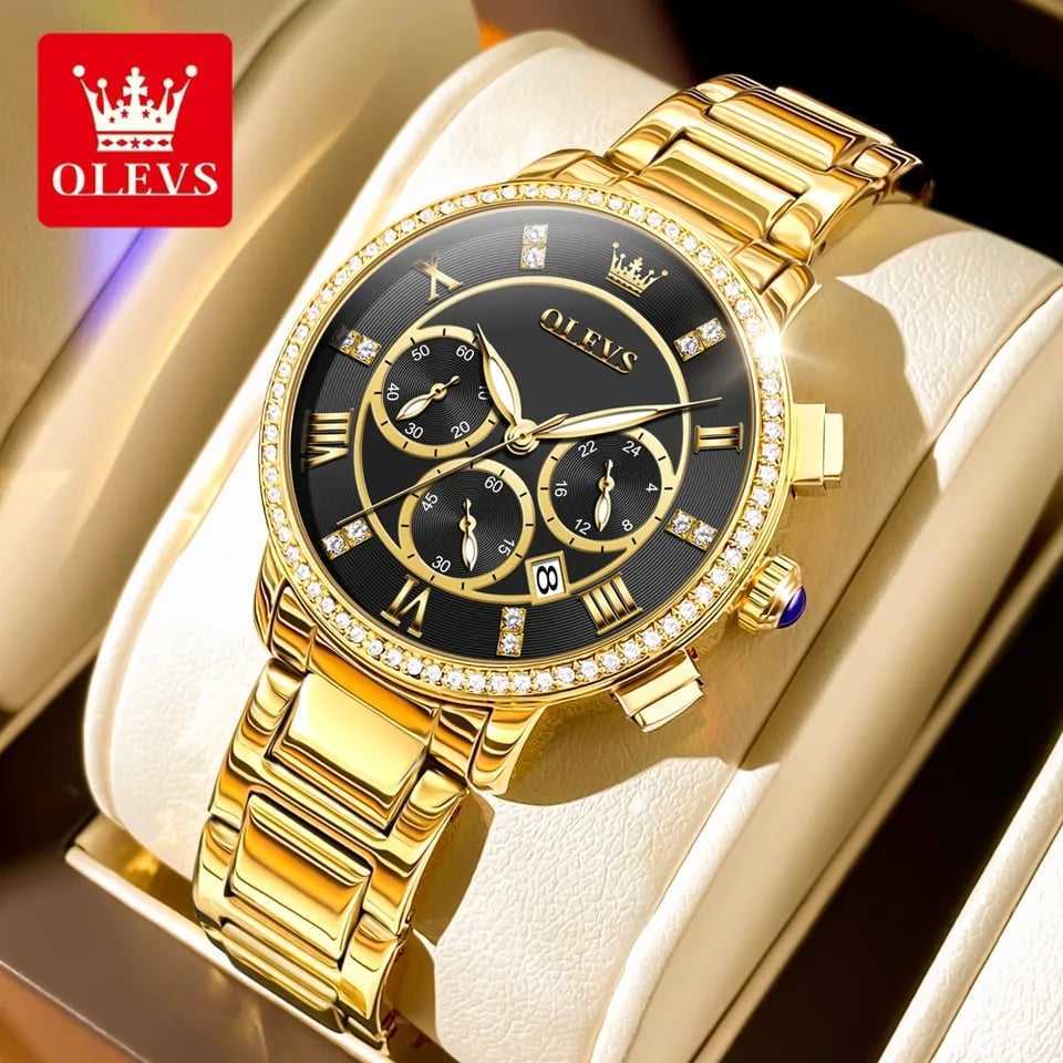 OLEVS 9976 Golden Black