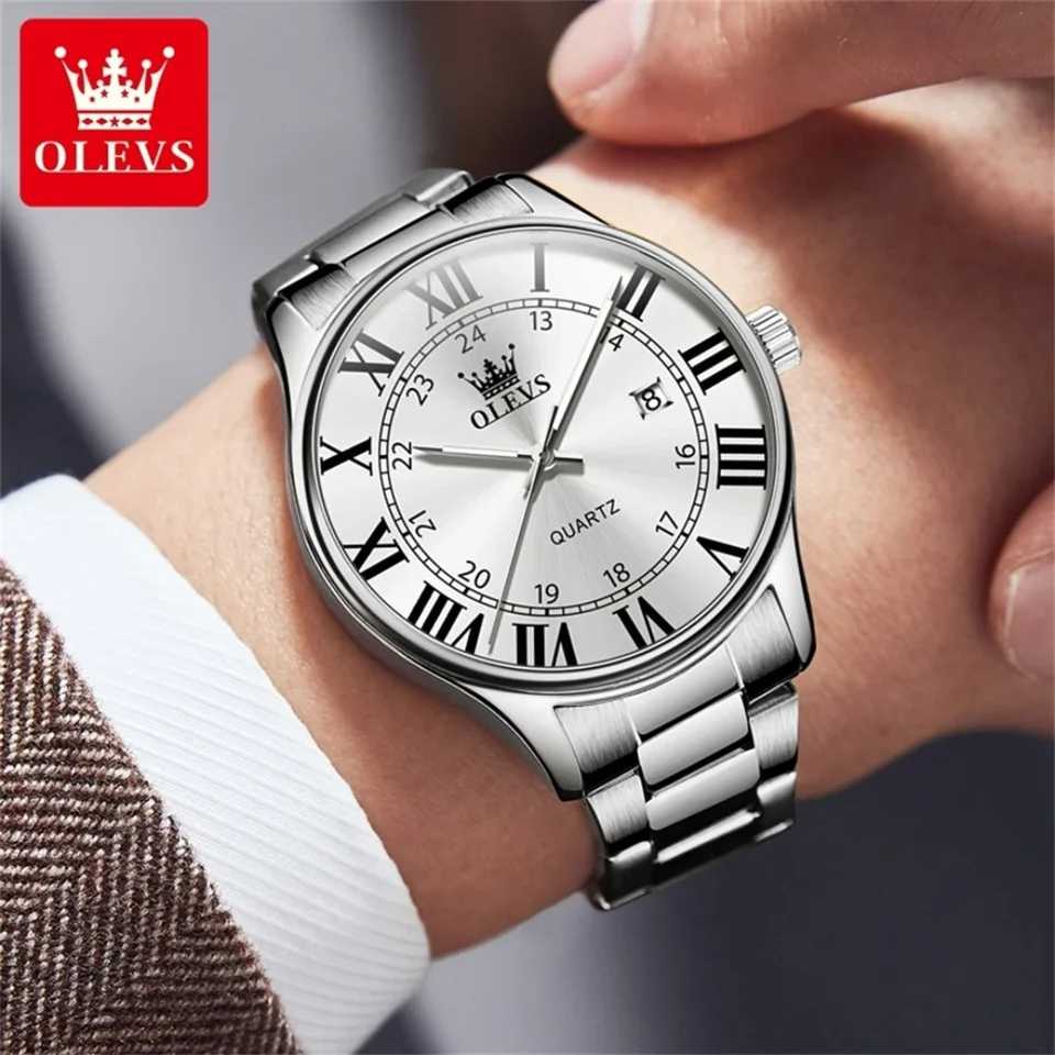 OLEVS 2911 Silver White