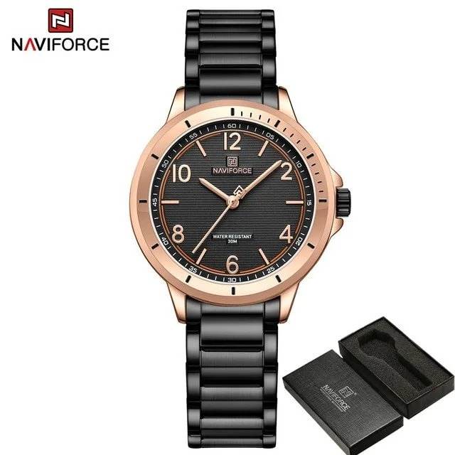 NAVIFORCE NF5021 Black Gold