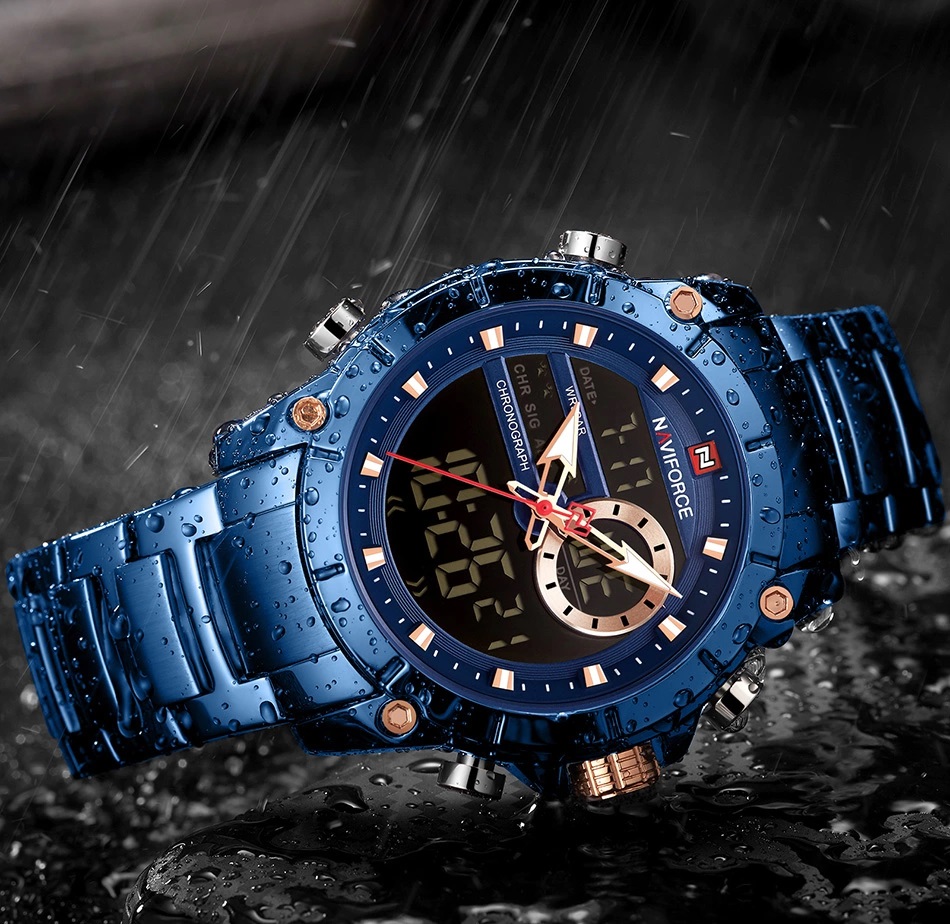 NAVIFORCE NF9163 Blue Black