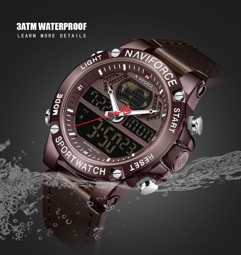 NAVIFORCE NF9164 Purple Black