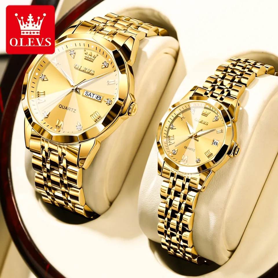 OLEVS 9931 Couple Gold