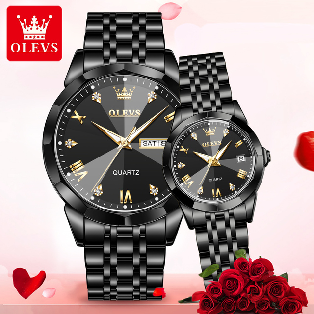 OLEVS 9931 Couple Black