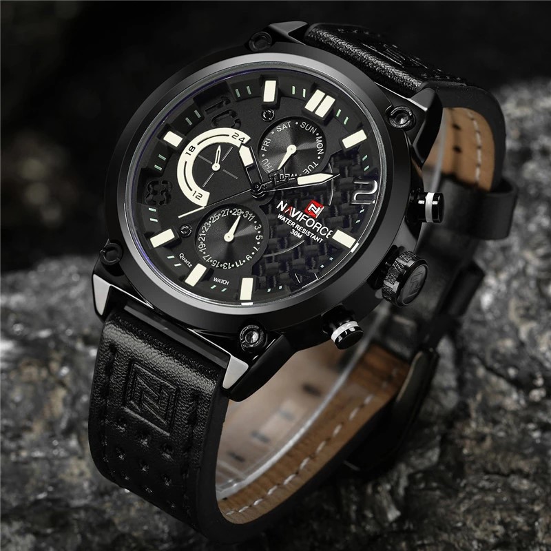 NAVIFORCE NF9068L Black White