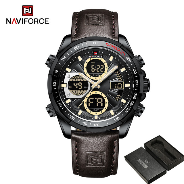 NAVIFORCE NF9197 Coffee Black