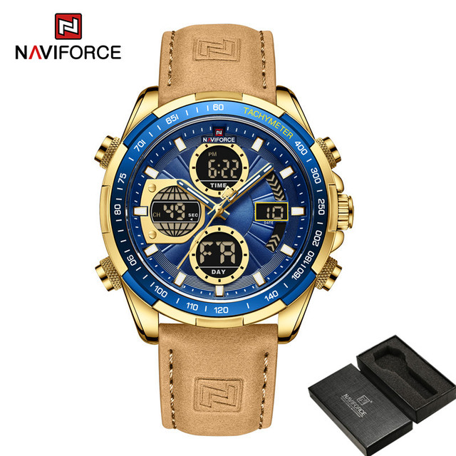 NAVIFORCE NF9197 Gold Blue