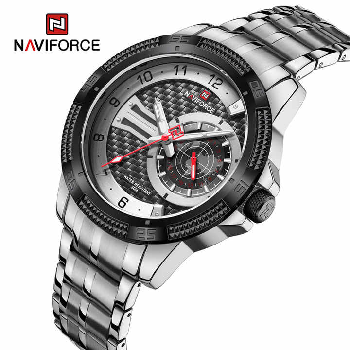 NAVIFORCE NF9206 Silver Black