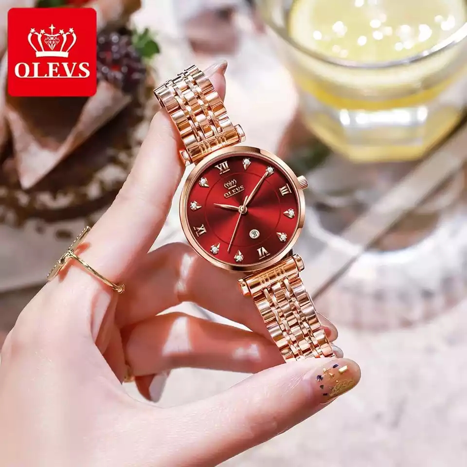 OLEVS 5866 Rose Red