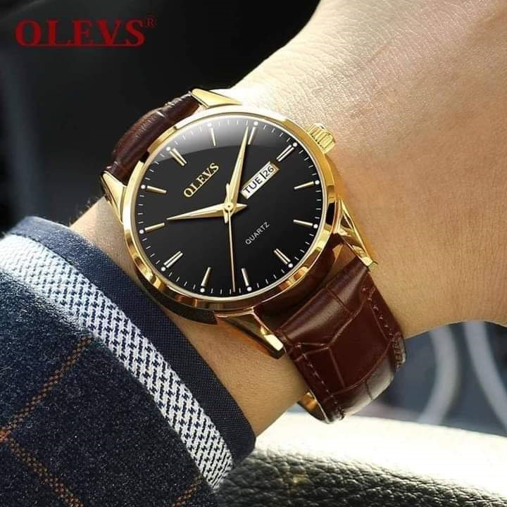 OLEVS 6898 Coffee Gold Black