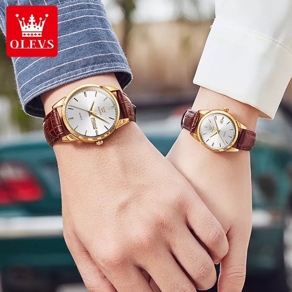 Fashion couple sale quartz watch