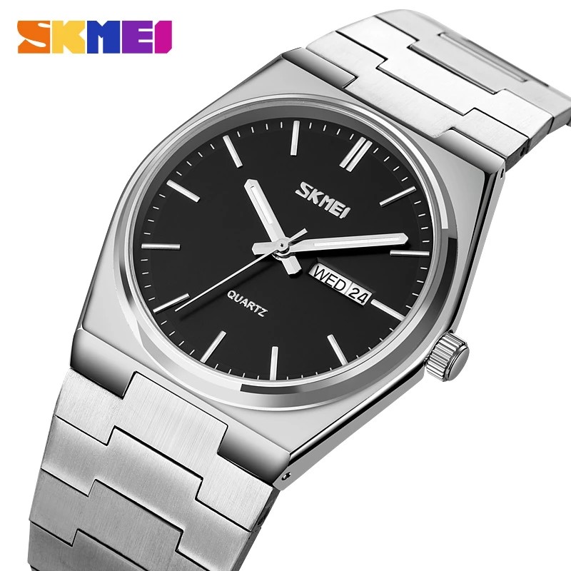 SKMEI 9288 Silver Black